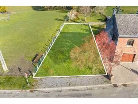 ménil-favay : terrain avec permis d'urbanisme octroyé