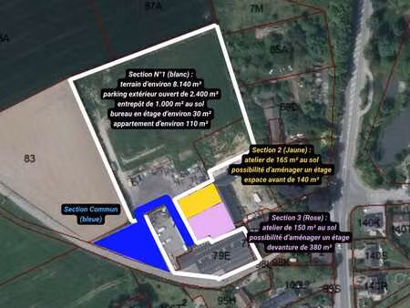 entrepôt n°3 de 530m² idéalement situés