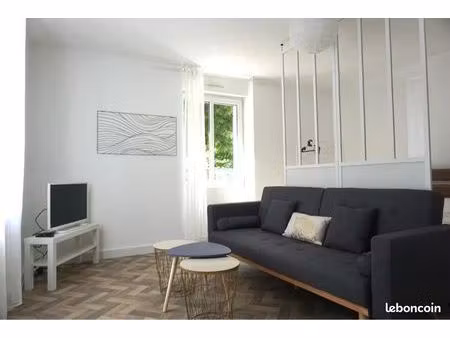 t3 rénové avec jardin