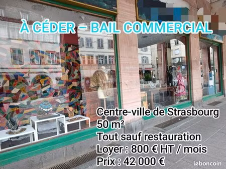 céder -bail commercial strasbourg