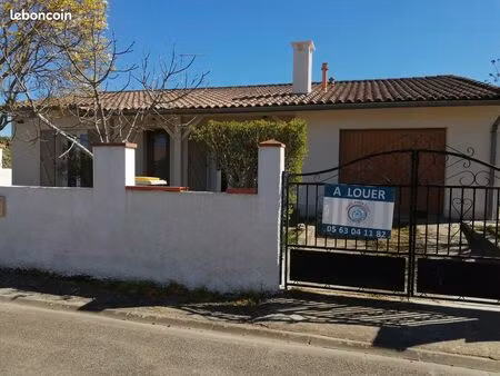 maison t4 plain pied jardin et garage - 94 m²