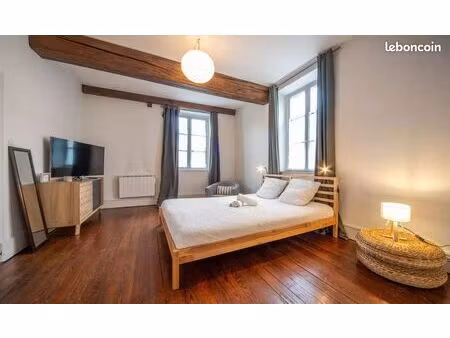 à vendre – appartement t1 bis 45 m² – emplacement idéal à tournus