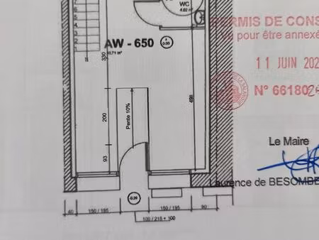 local commercial dans ancienne grange