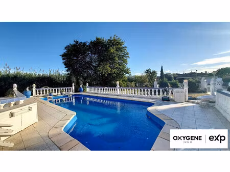 viager occupé grande maison + duplex avec piscine en vente à m