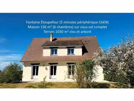 vente maison à fontaine-étoupefour (14790) : à vendre / 156m² fontaine-étoupefour