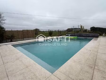 vente maison piscine à péaule (56130) : à vendre piscine / 100m² péaule