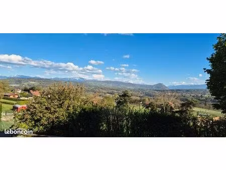 maison 120 m2  vue dégagée  4 ch  piscine & sauna  terrain 905 m2 - contamine sarzin