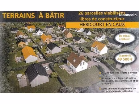 maison 85 m² hericourt en caux