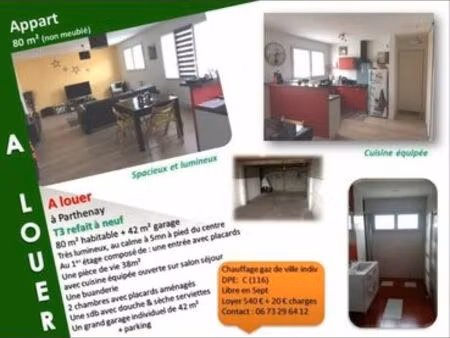 appartement très lumineux