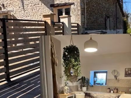 maison en pierres 100m2-terrain 2000m2