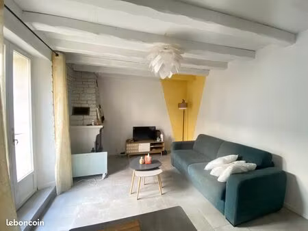 maison de ville meublée -clé en main+ mobilité vers paris