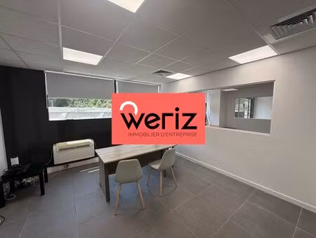 location bureaux 30 m² à 184 m²