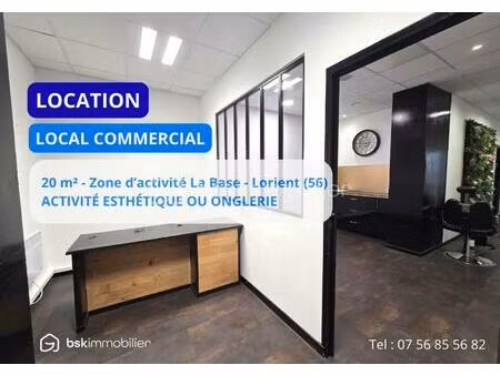 local d'activités de 20 m² à lorient