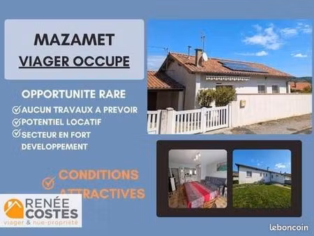 maison en viager 4 pièces 74 m²