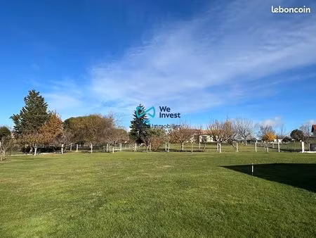 terrain 1200 m² saint-jean