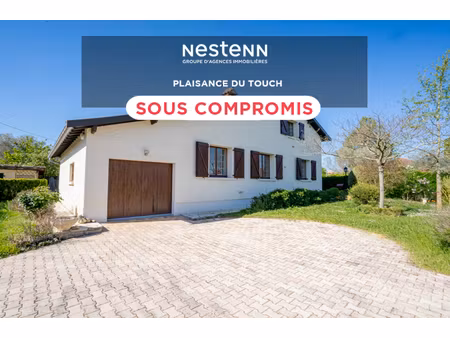 a vendre - plaisance du touch - centre ville - maison t5 avec garage et jardin
