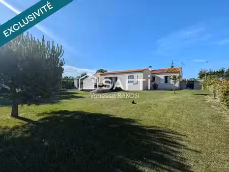 vente maison 8 pièces 148 m² puy-du-lac (17380)