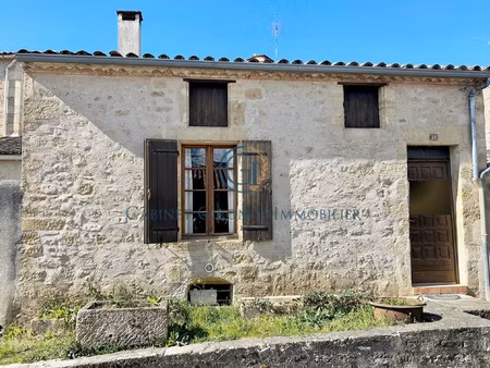 saint-macaire maison pierre a renover 4 chambres patio