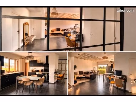 maison meublée 3 chambres + bureau