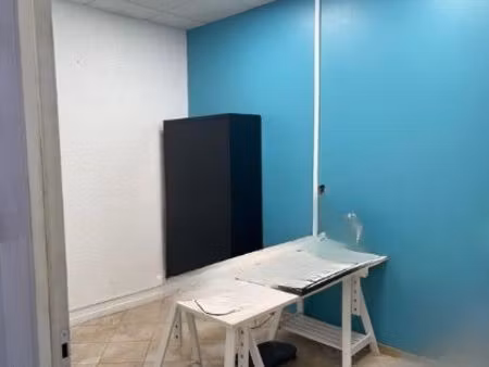 bureau à louer avec vitrine – meublé – charges incluses – 450 ht