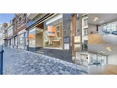 surface commerciale à louer à rue de mons 58 soignies (vbe09000)