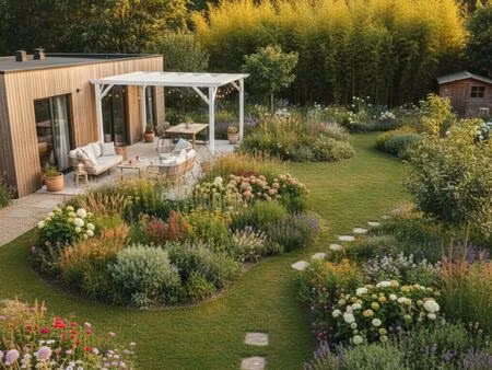 magnifique appartement 2 chambres avec jardin à blanquefort