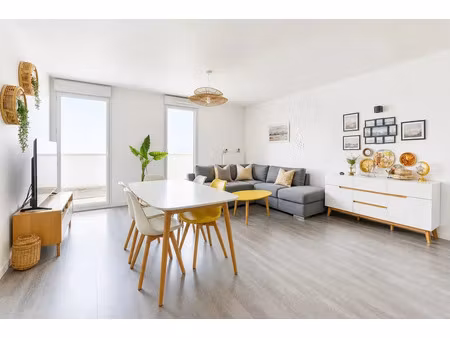 vente appartement 3 pièces 65 m² nantes (44300)