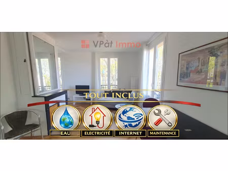 beau et lumineux studio / entierement renove