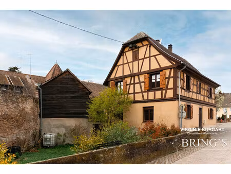 maison de caractère - 153 m² - guémar remparts