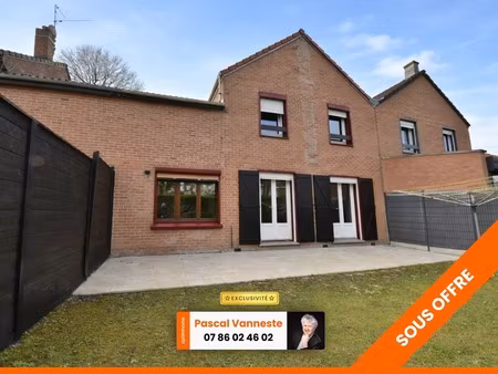 ronchin – maison familiale en impasse – 4 chambres – jardin