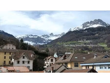 rare : sallanches centre appartement t3 au calme avec parking en sous-sol
