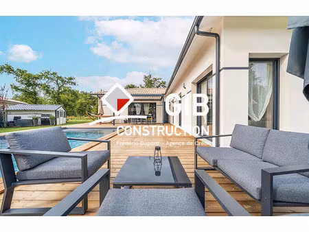 vente maison à construire 90 m² arveyres (33500)