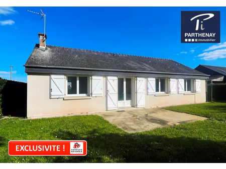 coeur de bourg  t4 plain-pied 89 m²