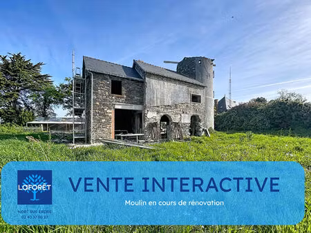 bien rare   moulin de caractère à rénover avec vue dominante exceptionnelle