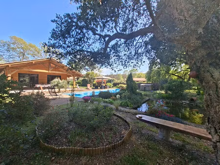 a vendre  maison en ossature bois à saint michel escalus