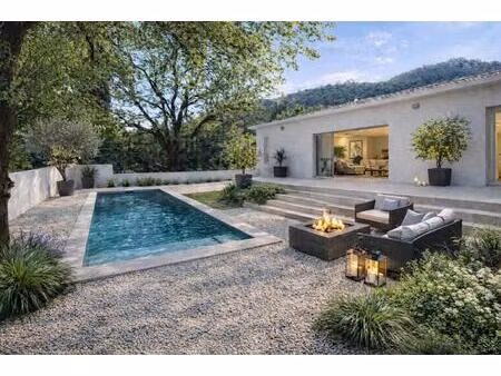 villa contemporaine neuve -plain-pied t5 de 128m² sur un terrain de 750m²