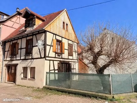 maison de village – riquwihr 83 m² habitables – 3 chambres – jardin de 90 m²