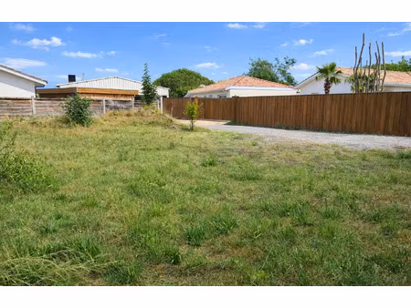 vente terrain à construire 450 m² lanton (33138)