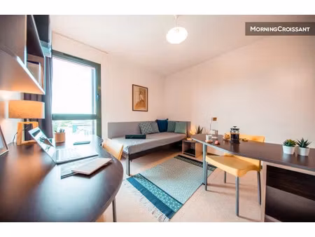 location meublée appartement 1 pièce 18 m² à roanne (42300)  400 €