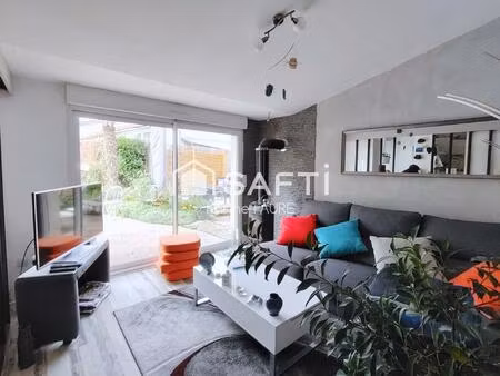 duplex 2 chambres  1 mezzanine  jardin et piscine