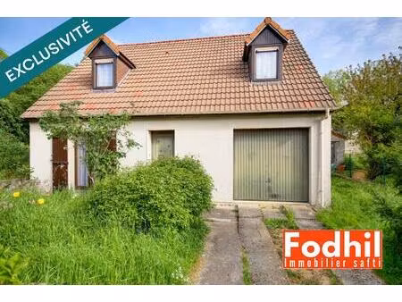 maison familiale 5 pièces – 96 m² – 3 chambres – sous-sol total – grand jardin