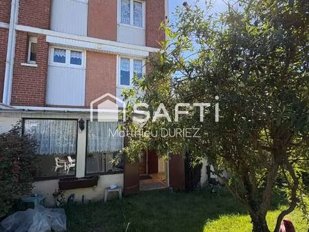 maison semi-individuelle 120 m² jardin 2 garages