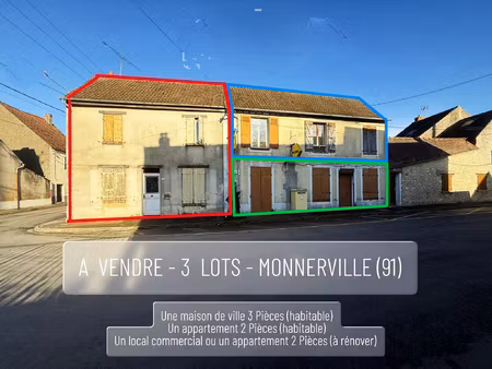 opportunité pour investisseur à 10 mns d'etampes ! maison av