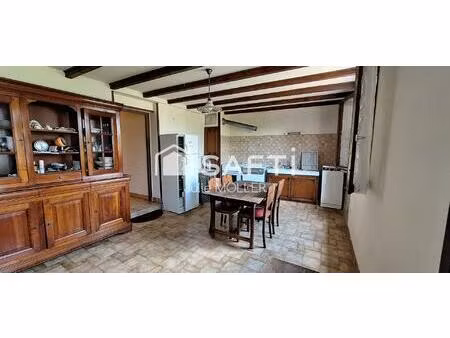 maison avec garage sans vis-à-vis !