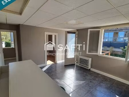 maison de 45 m² sur un terrain de 539 m²