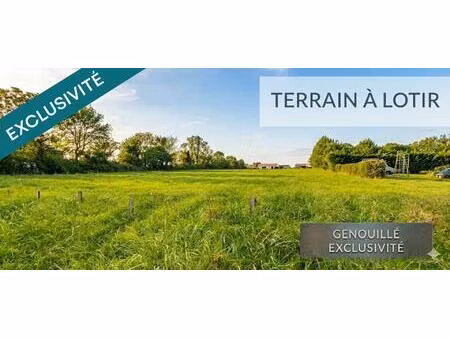 terrain constructible 7200 m²  campagne  lotissement