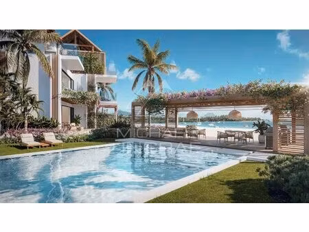 ile maurice - appartement avec vue sur le morne - riviere noire - mzimc824