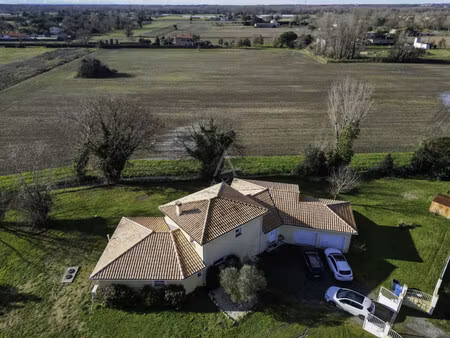 vente maison lespinasse  170m² 6 pièces 462 000€ avec garage