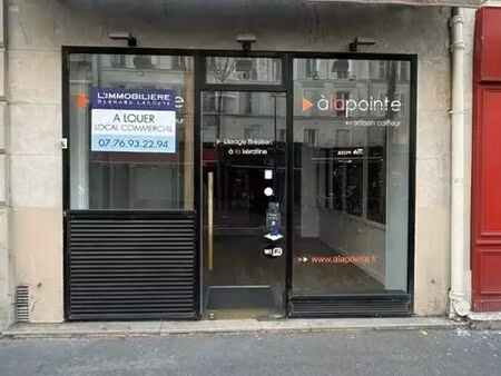 location commerce 76 m²