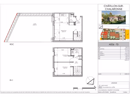 programme neuf à vendre châtillon sur chalaronne - lot a006